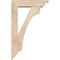 Ekena Millwork Legacy Traditional Smooth Bracket w/ Offset Brace, Douglas Fir, 5 1/2"W x 20"D x 32"H BKT0604X20X32LEC01SDF - alternate 2